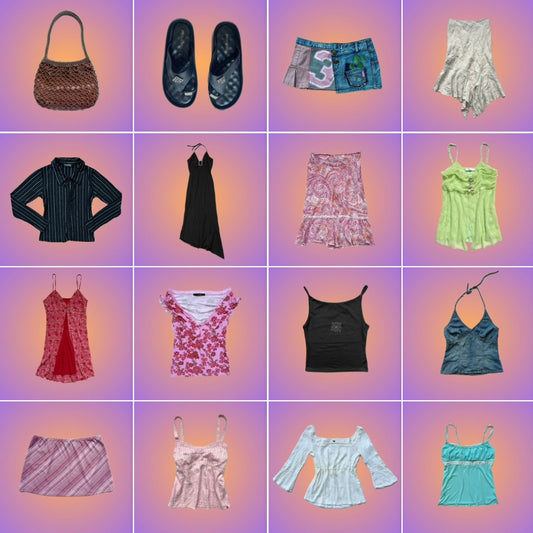 Y2K MIX BUNDLE x35 PCS - Wholesale boho from pliswholesale, Poland