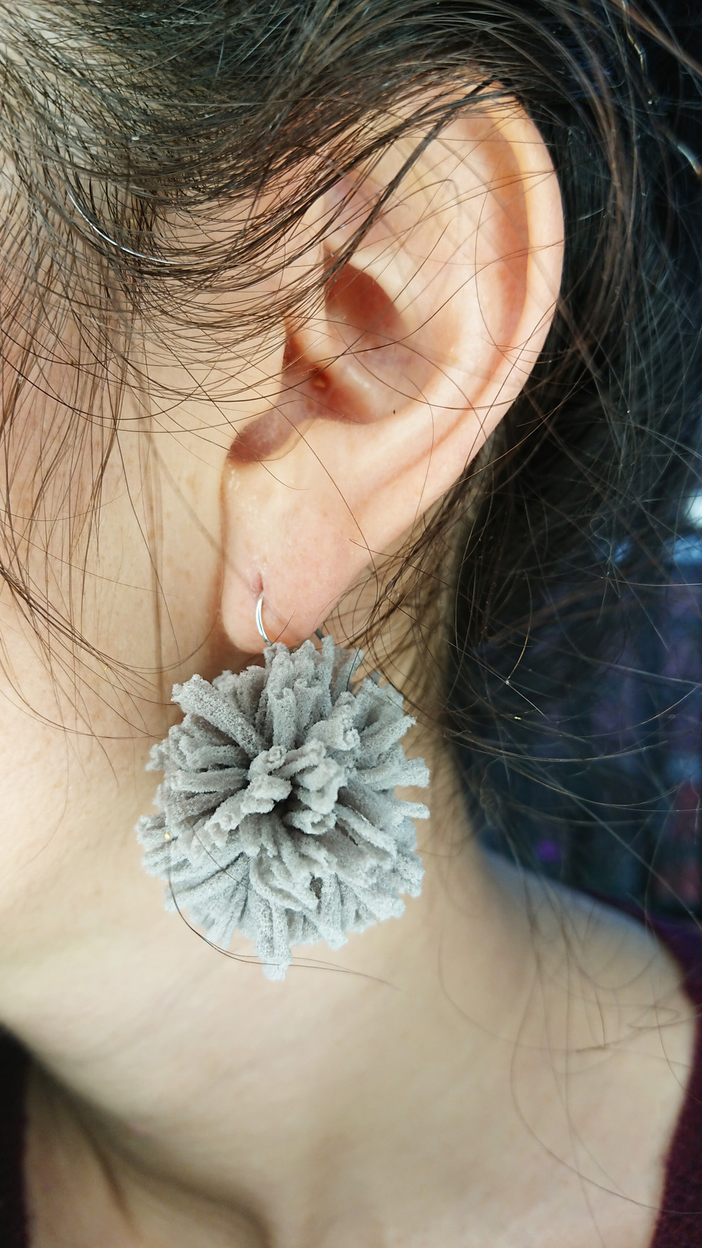 Boucles d'Oreilles Pompom - Wholesale boho from Povera Slowdesign, France
