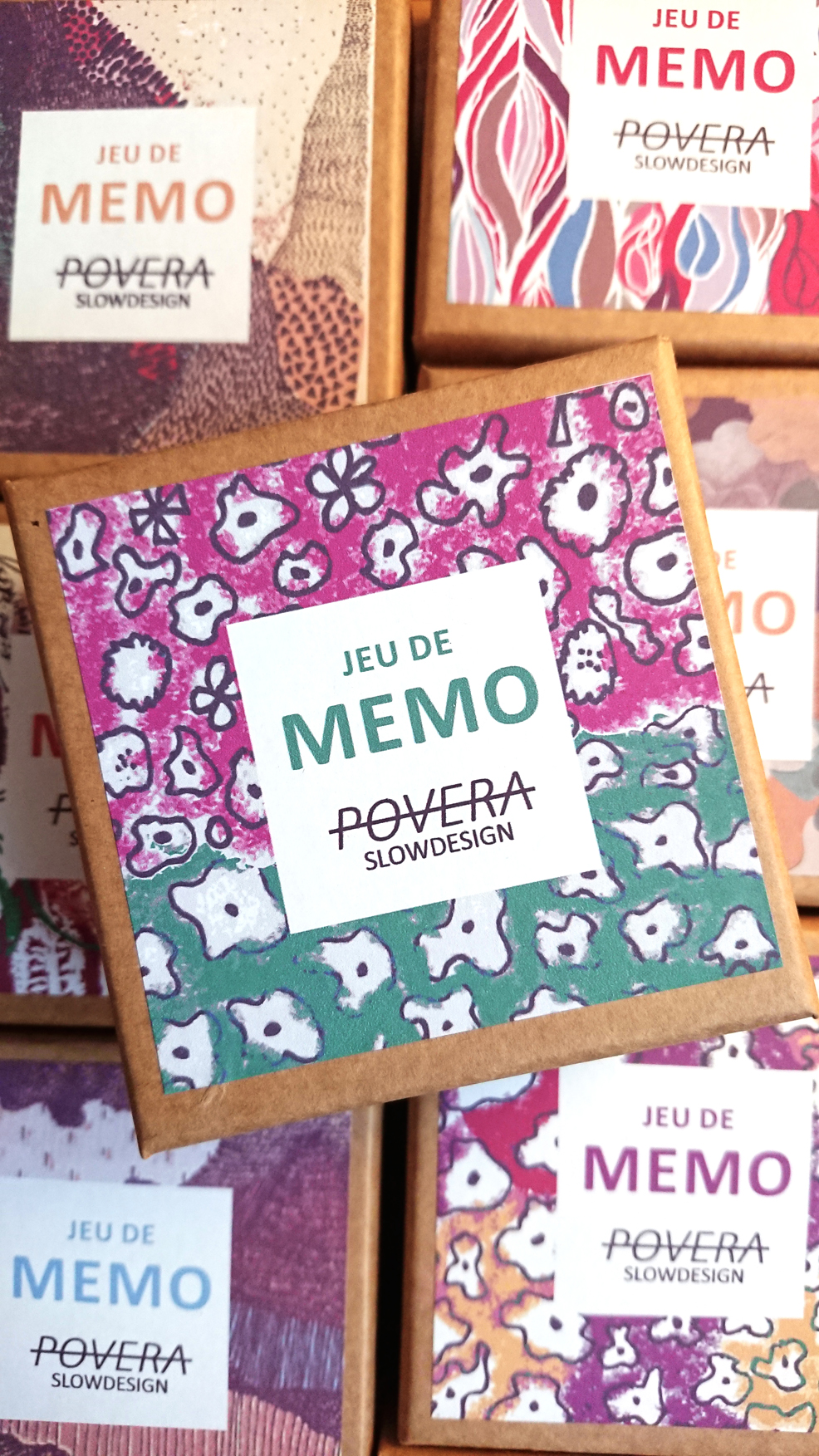 Jeu de Memo Illustré - Wholesale boho from Povera Slowdesign, France