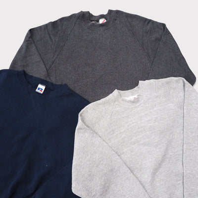 Vintage Blank Sweatshirts - 30 Pieces - Wholesale accessories from Rag King Vintage Wholesale, Australia