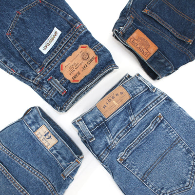 Vintage Branded Ladies Jeans 20KG Box - Wholesale accessories from Rag King Vintage Wholesale, Australia