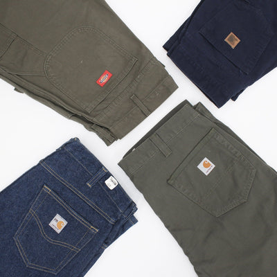 Vintage Carhartt & Dickies Pants Grade B 10KG Box - Wholesale accessories from Rag King Vintage Wholesale, Australia