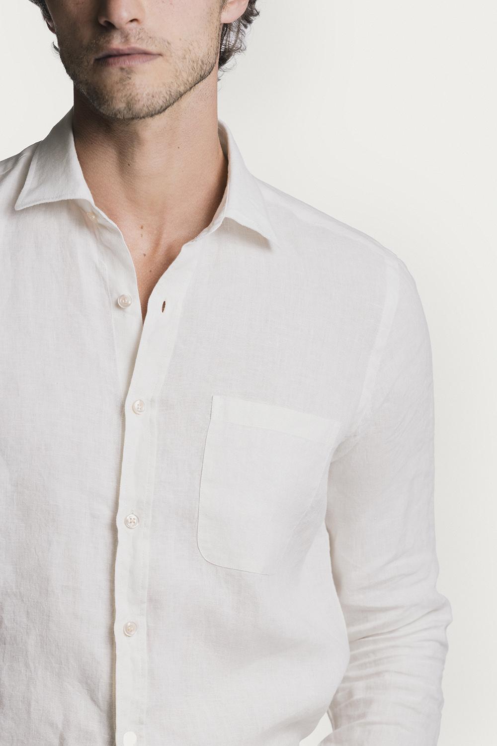 camicia Nomad puro lino - Wholesale designer from RAW MILANO, Italy