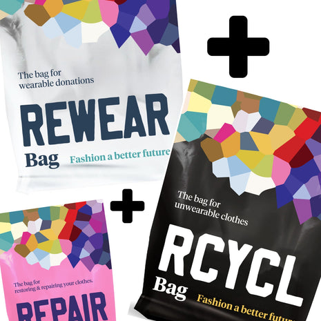 BUNDLE OFFER: RCYCL Large, REWEAR AND REPAIR - Wholesale casual from RCYCL, Australia