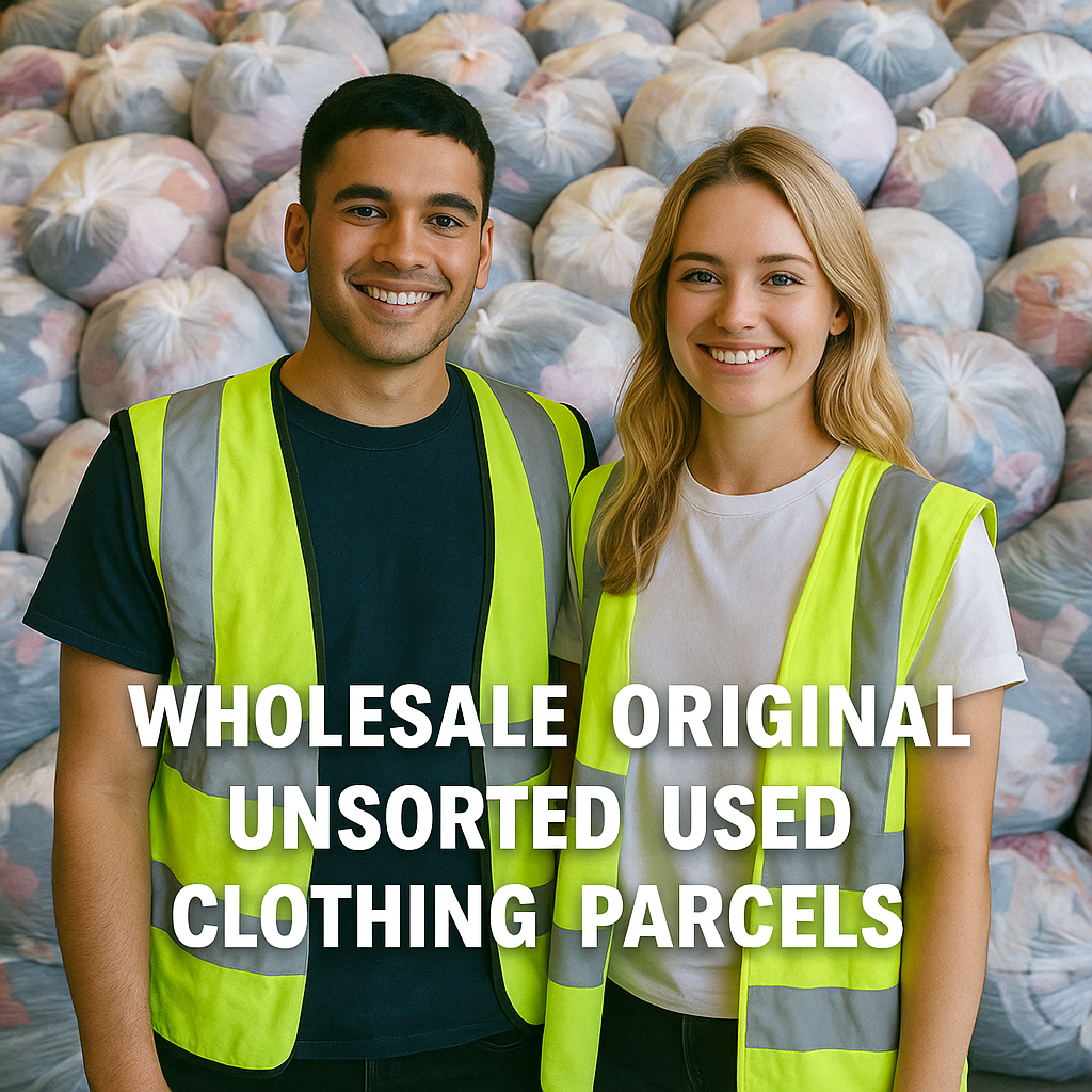 200kg Wholesale Original Unsorted Used Clothing & Textiles Parcel - Wholesale kids from Reborn Textiles, United Kingdom