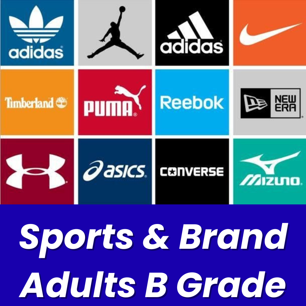 Sports and Branded Wholesale Used Clothing Mix - B Grade x 20KG - Wholesale budget from Reborn Textiles, United Kingdom