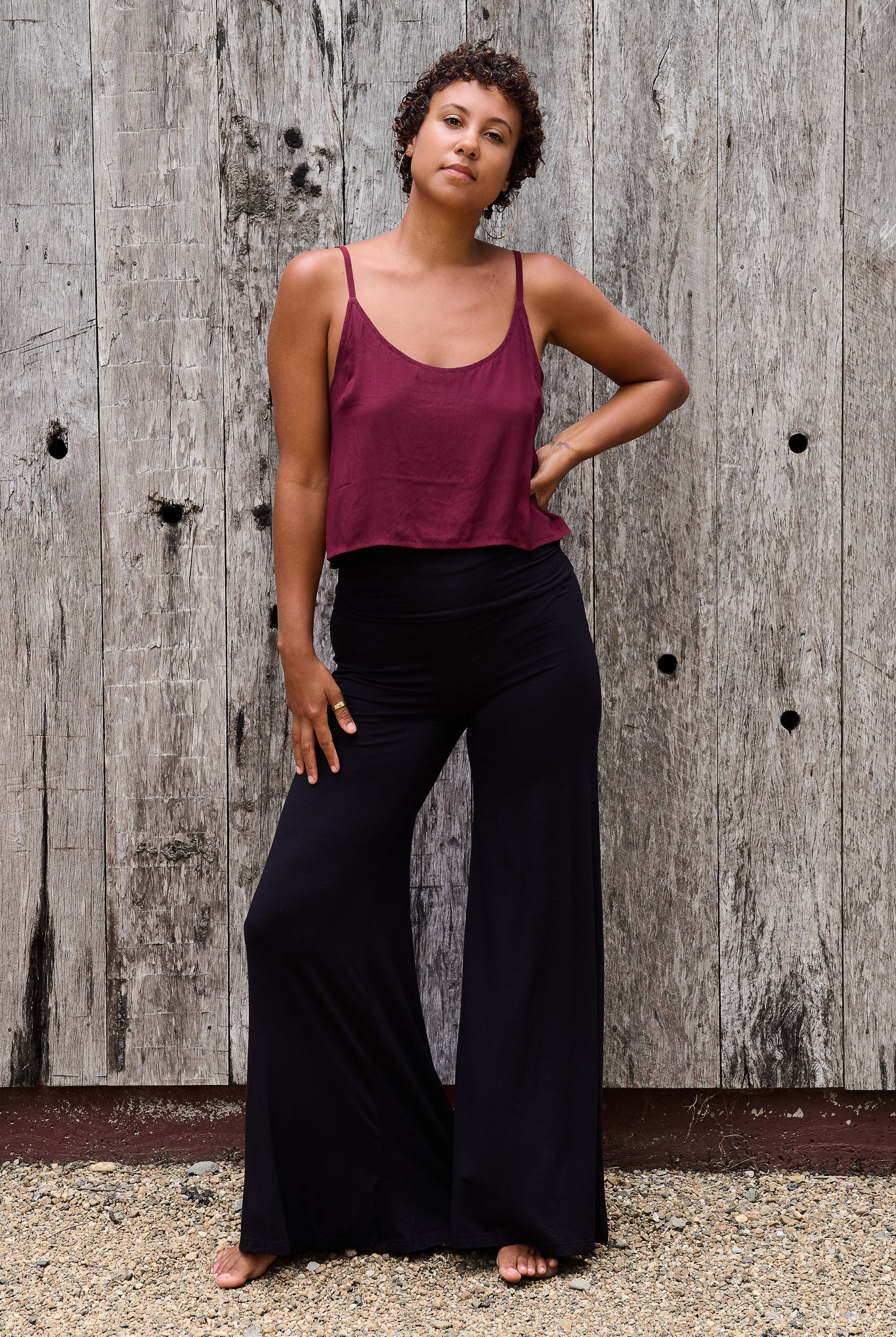 Cami Top Garnet - Wholesale accessories from Renew Bohemian Pty Ltd, Australia