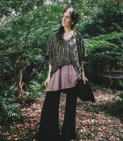 Dreamer Silk Top - Wholesale boho from Renew Vintage, Australia