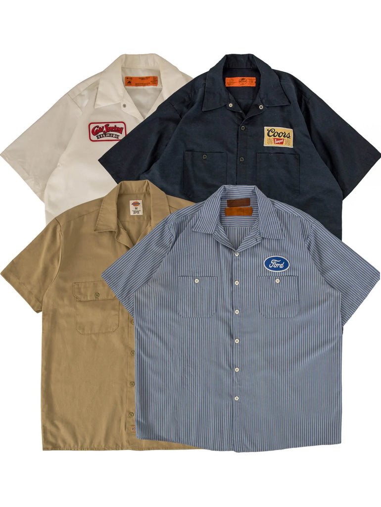 Vintage Workwear Shirts - Wholesale casual from Repeat Vintage Wholesale, United Kingdom