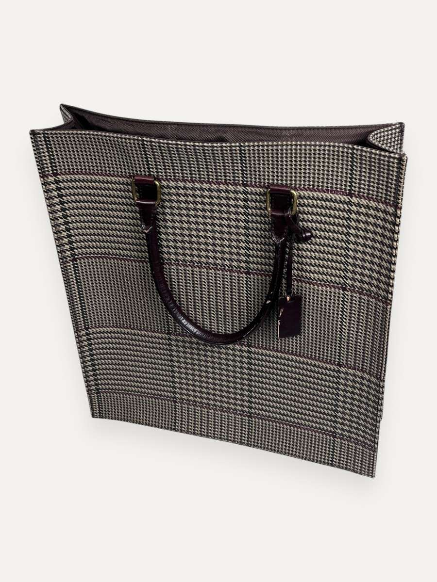 Plaid Tote Bag - Wholesale boho from ReRobe, Sweden