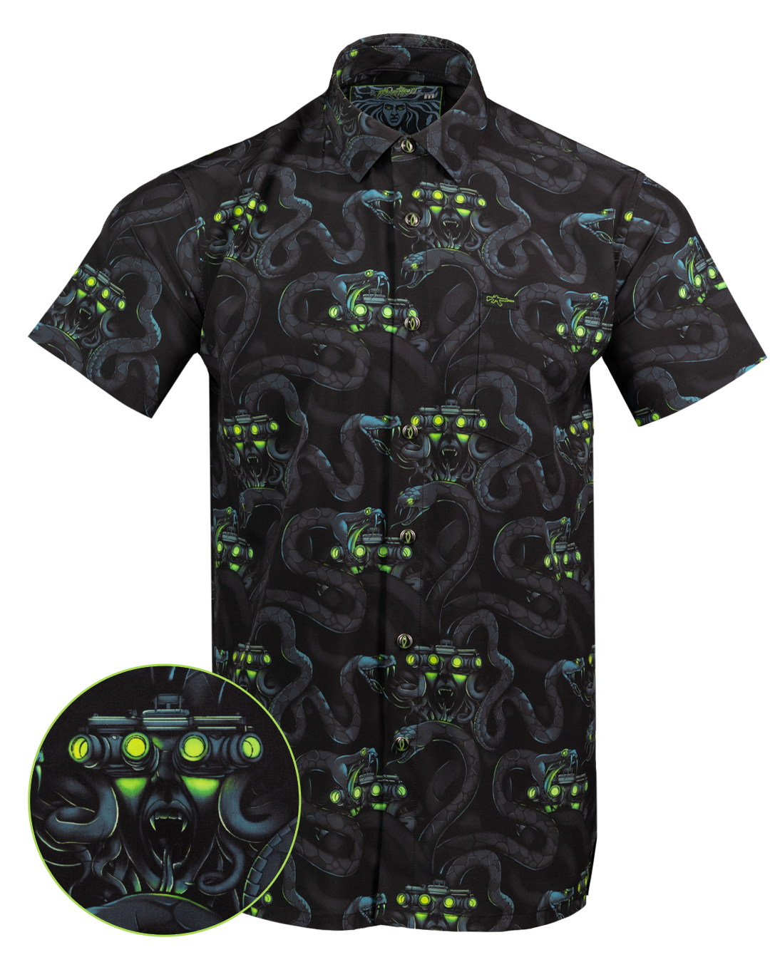 Dread Mother Button Down (Pearl Snaps) - Wholesale accessories from Retro Rifle, United States