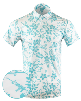 Hula (White) Polo - Wholesale boho from Retro Rifle, United States