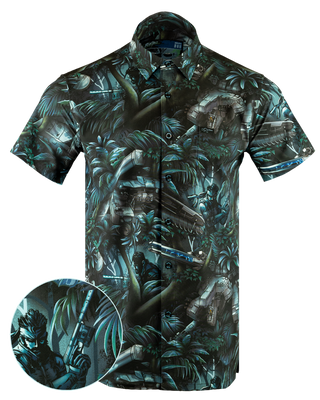 Solid Snake Button Down - Wholesale boho from Retro Rifle, United States
