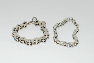 Stainless Steel Bike Chain Bracelet - Wholesale boho from RetroStar Vintage Clothing, Australia