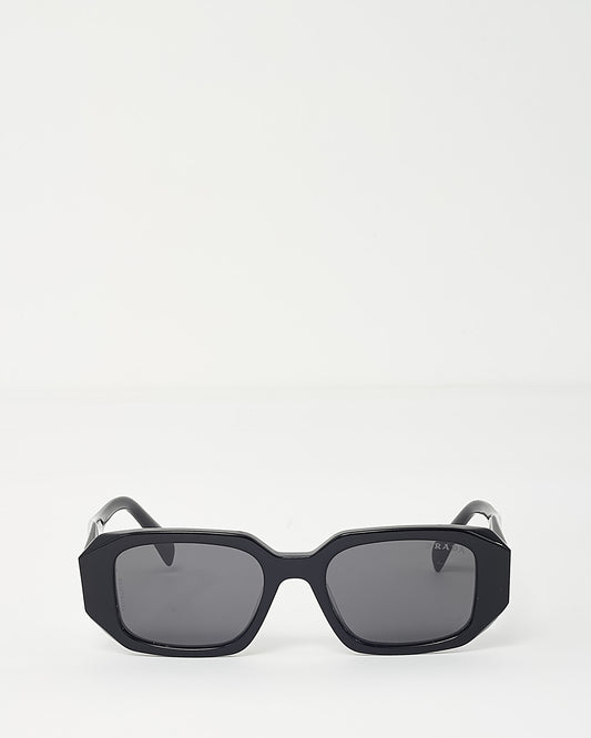 Prada Black Acetate SPR 17W Triangle Logo Square Sunglasses - Wholesale accessories from RETYCHE, Canada