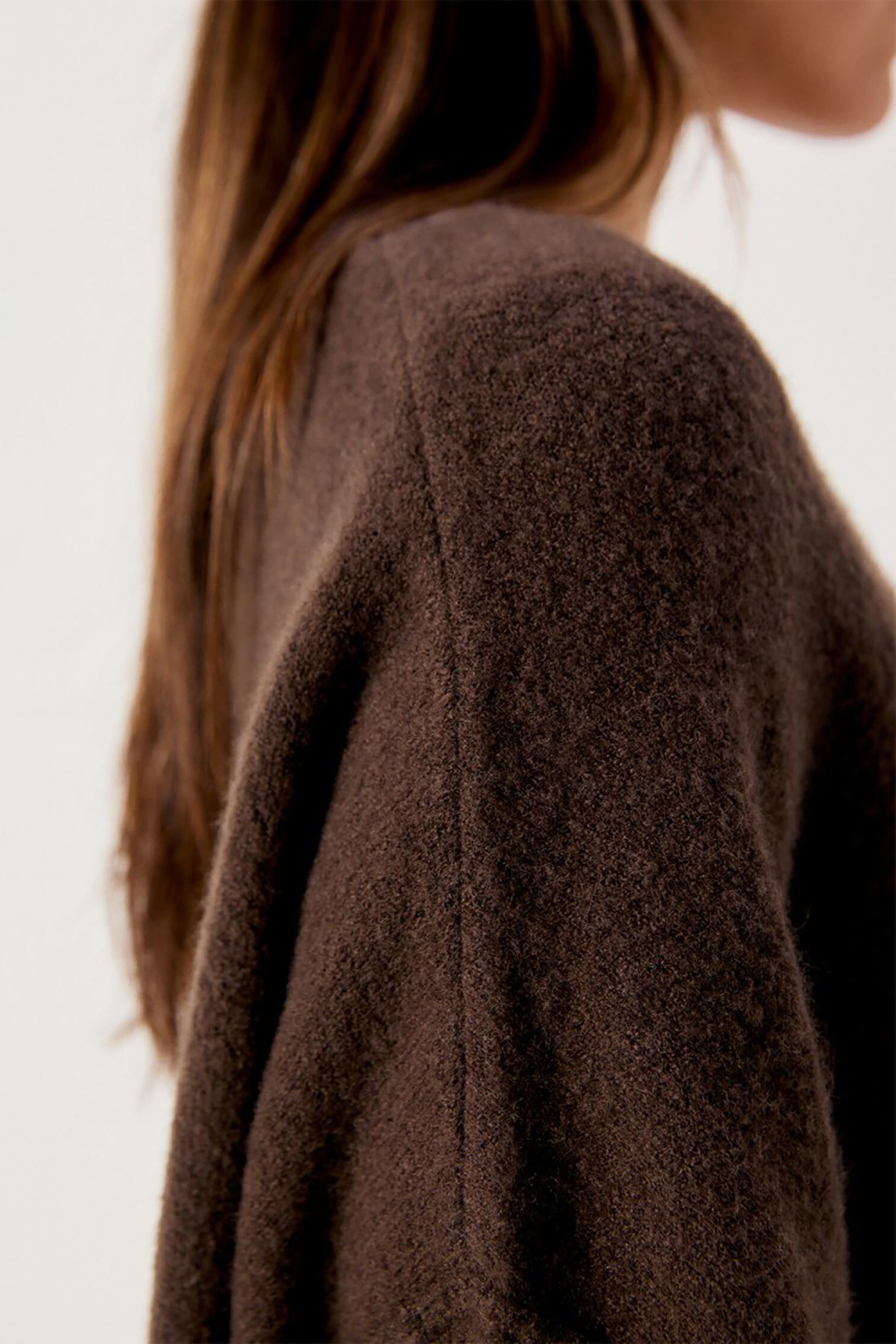 Damsville Jumper - Brown Melange - Wholesale accessories from RUM Amsterdam, Netherlands