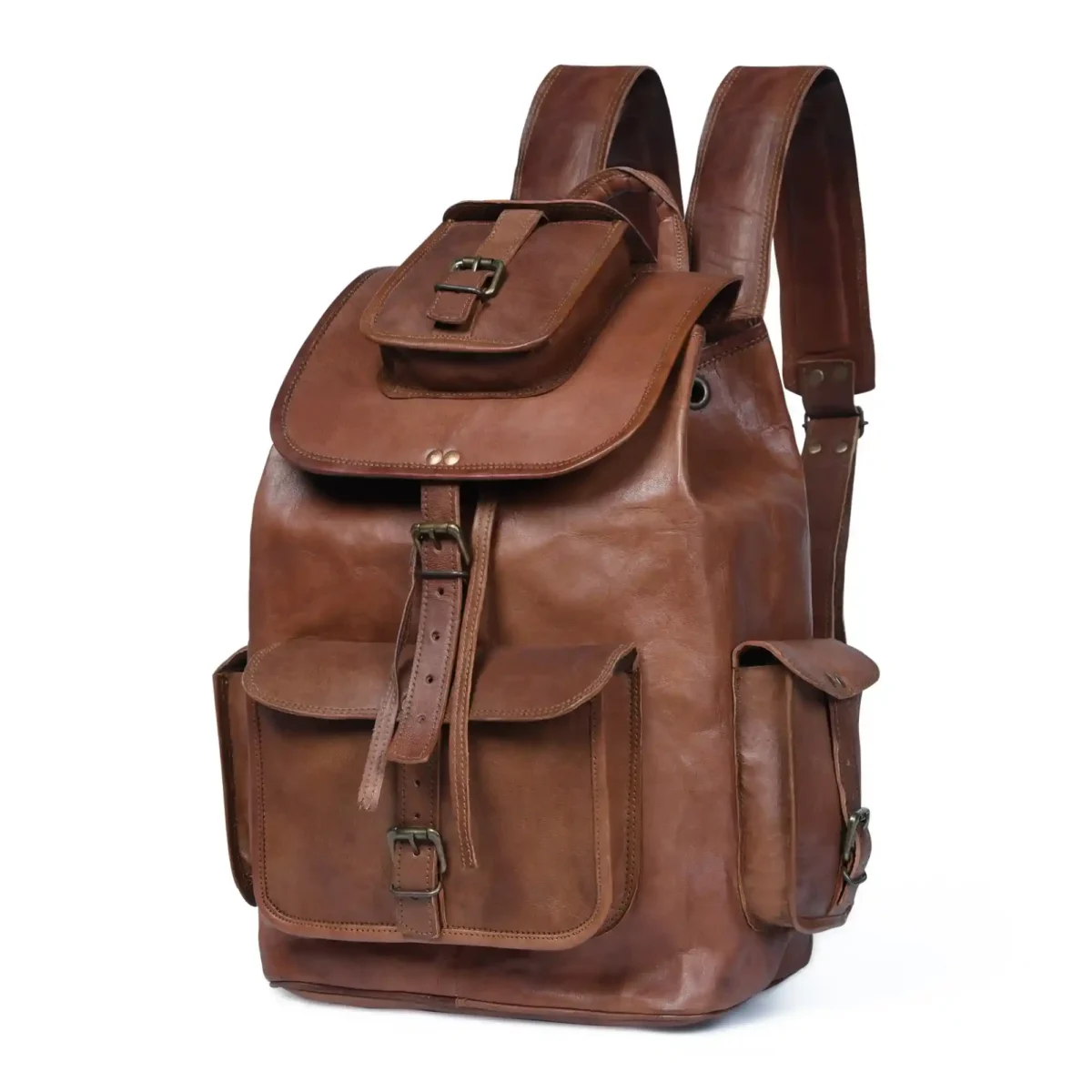 Expedition Leather Backpack - Wholesale bags from Saint Stag, 