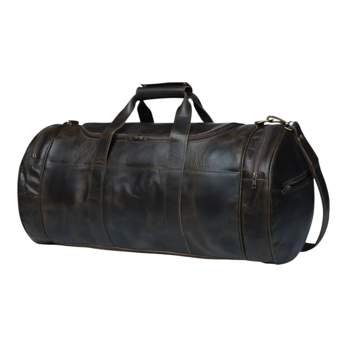 Vintage Weekender Leather Duffle Bag - Wholesale bags from Saint Stag, 