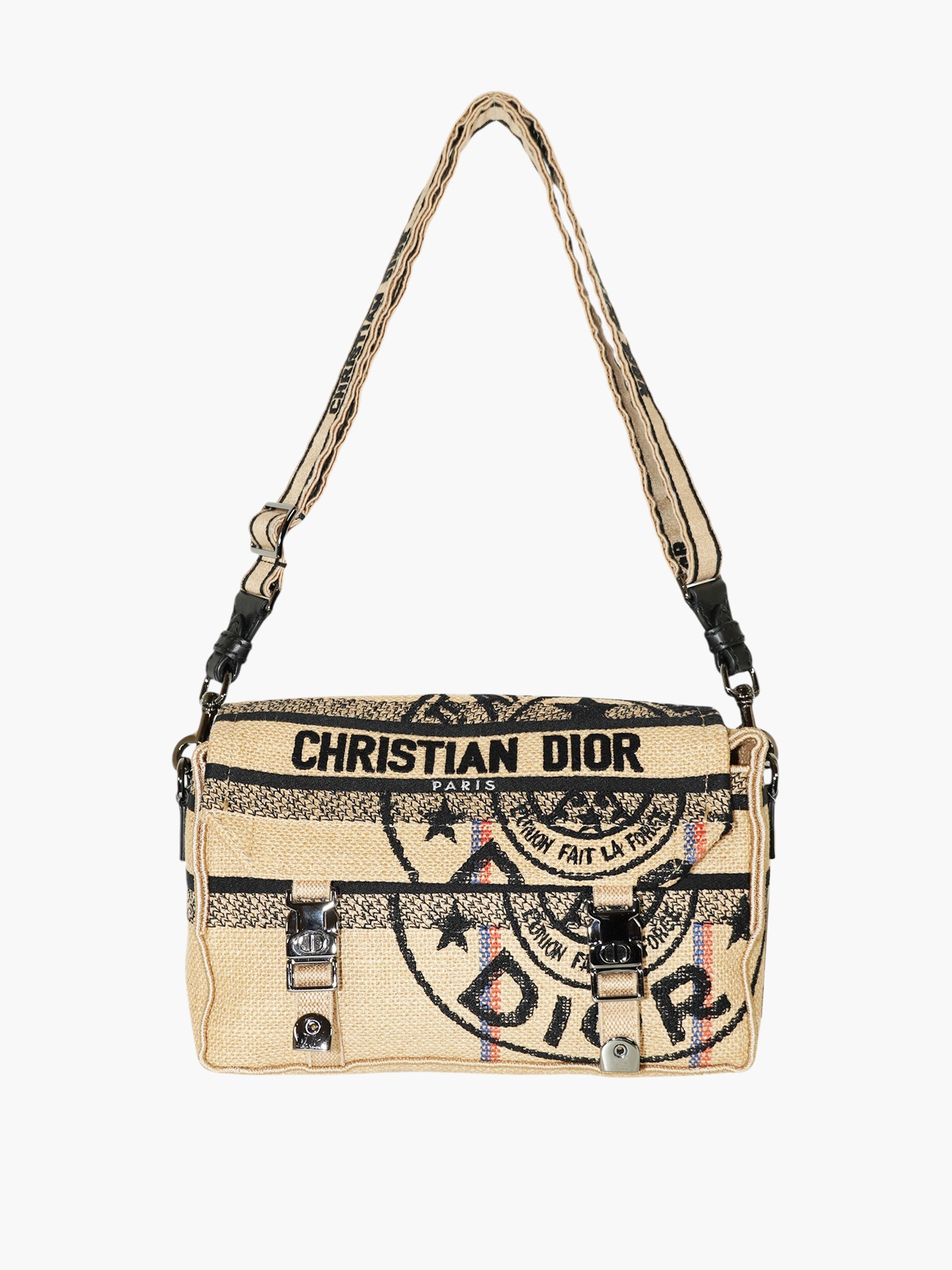 Jute Diorcamp Messenger Bag - Wholesale boutique from Second Nature Boutique, Canada