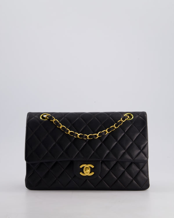 Chanel Vintage Black Medium Classic Double Flap Bag - Wholesale accessories from Sellier Knightsbridge, United Kingdom