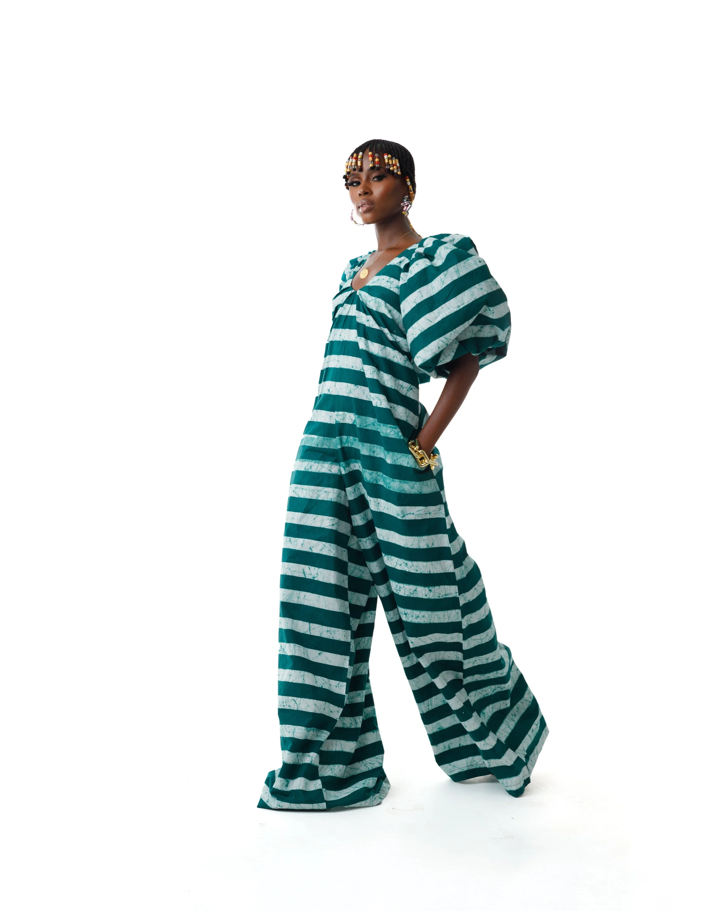Lerato Jumpsuit - Wholesale accessories from SIKA Designs, Ghana