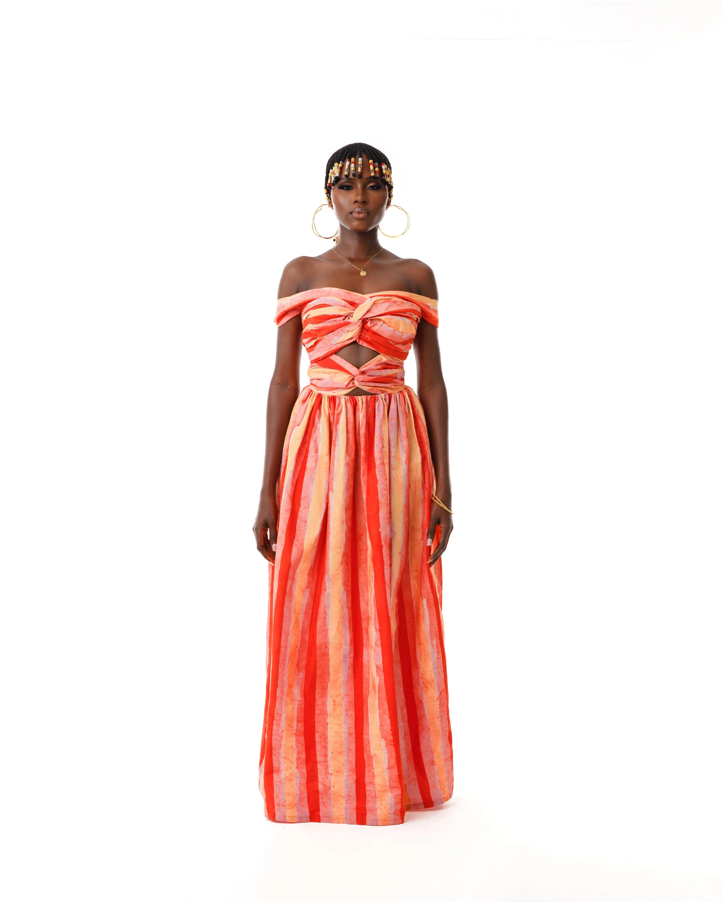 Nuru Dress - Wholesale accessories from SIKA Designs, Ghana