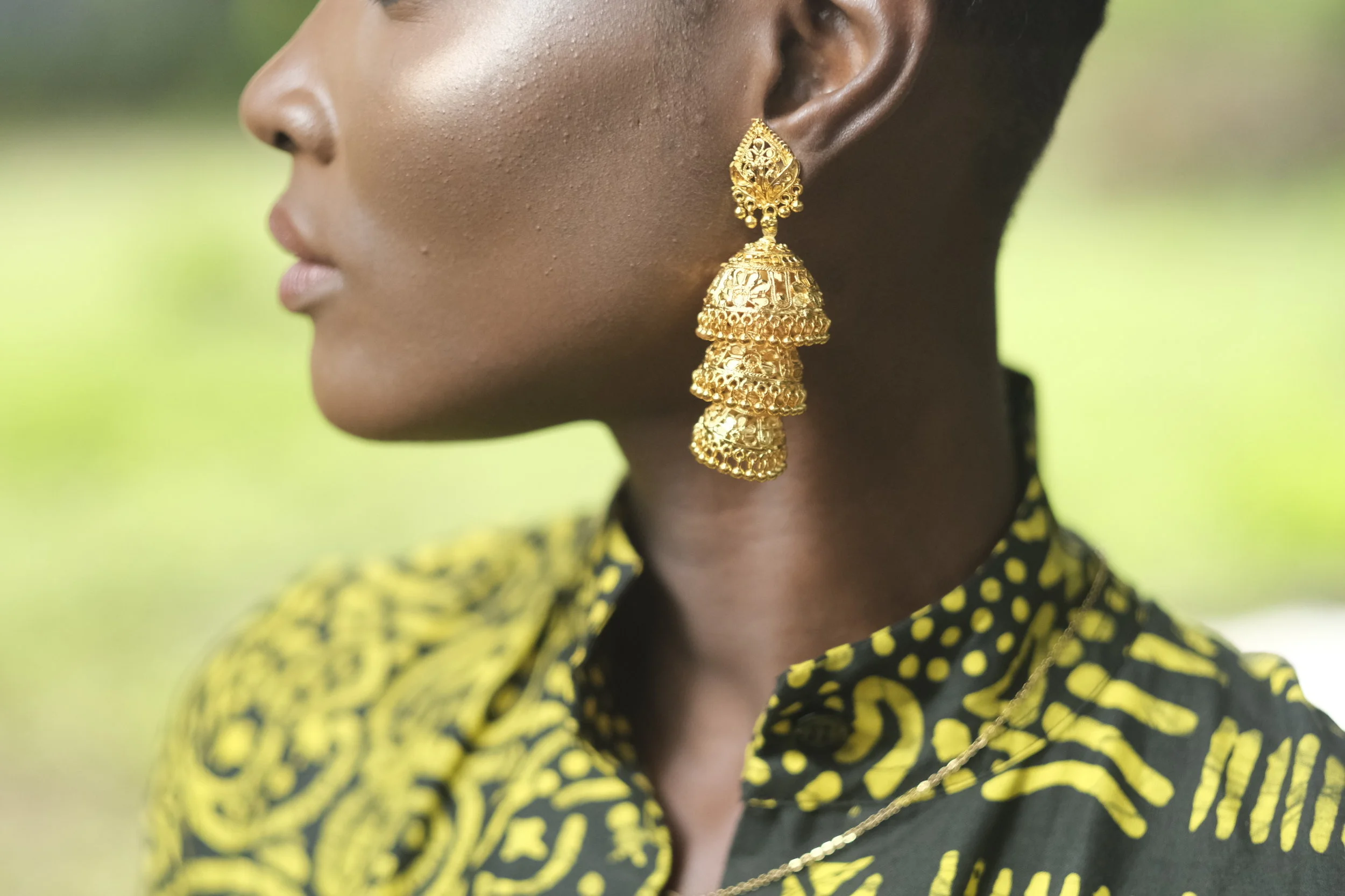 Penny Bell 3 x Earrings - Wholesale accessories from SIKA Designs, Ghana