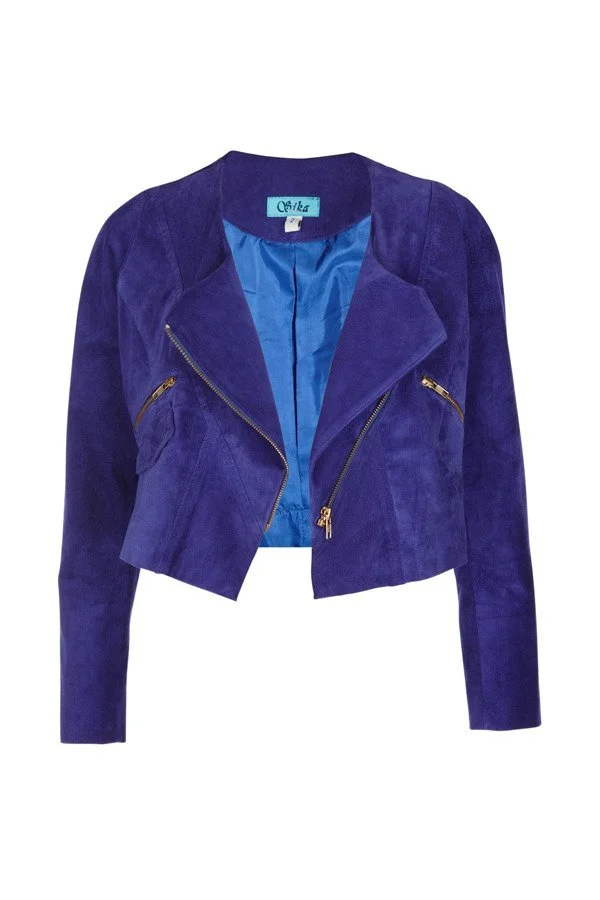 Suede Biker Jacket - Wholesale accessories from SIKA Designs, Ghana