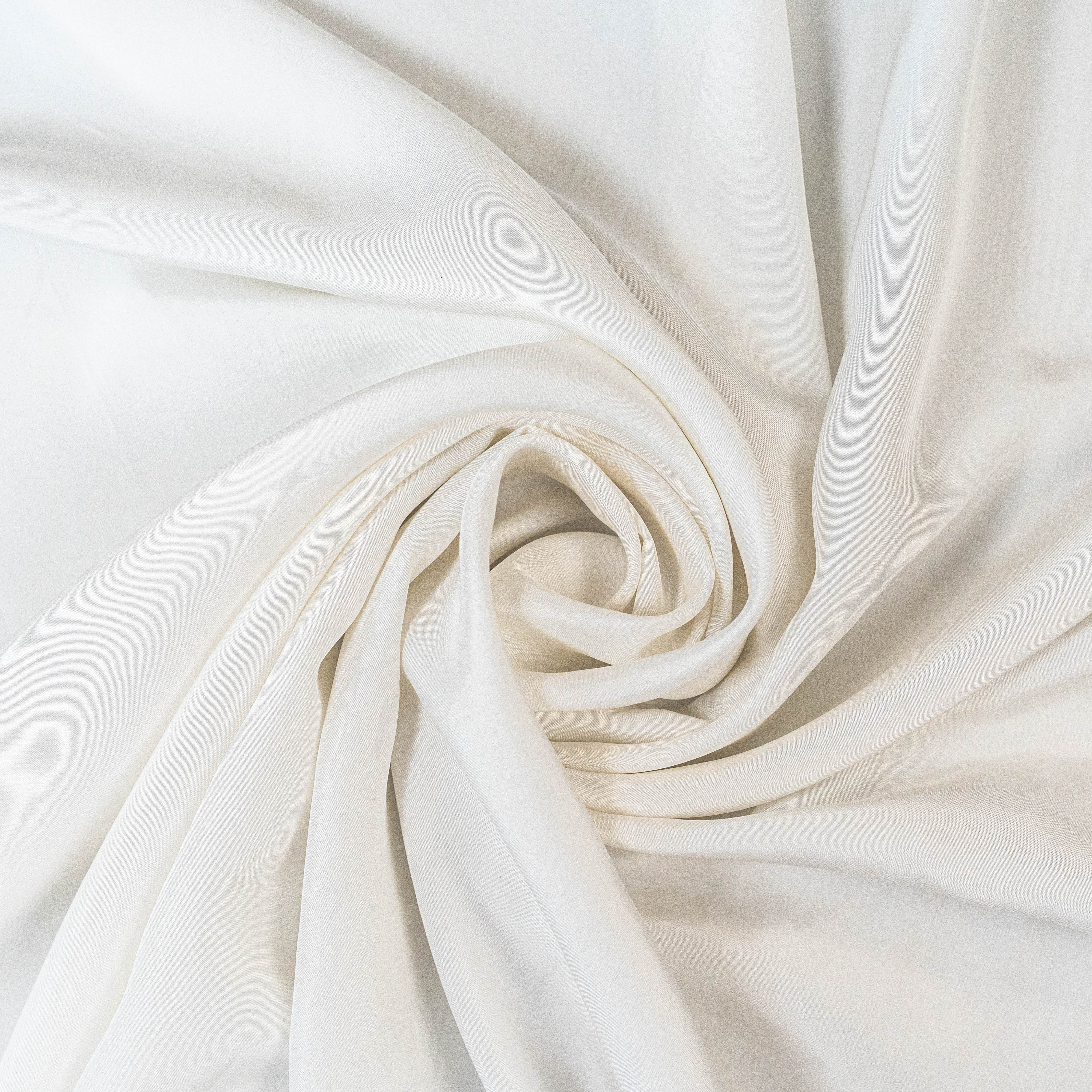 Midweight Silk Habotai - Ivory - Wholesale bridal from Silk World, Australia