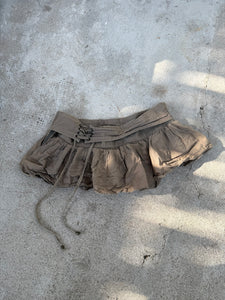 Khaki utility low rise mini skirt (S) - Wholesale 00s from SK VINTAGE, France