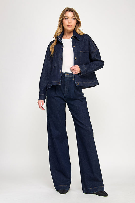 HIGH RISE WIDE LEG JEANS - Wholesale casual from Sneak Peek Denim, United States