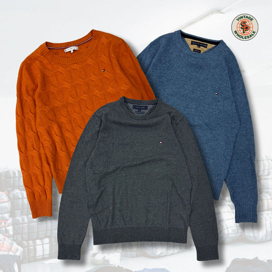 10x jerséis Tommy Hilfiger vintage - Wholesale boho from SPVintage Wholesale, Spain