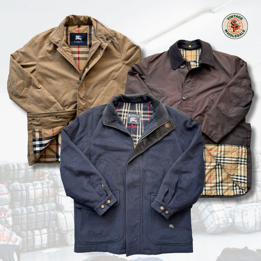 Lote 62 piezas Burberry - Wholesale boho from SPVintage Wholesale, Spain