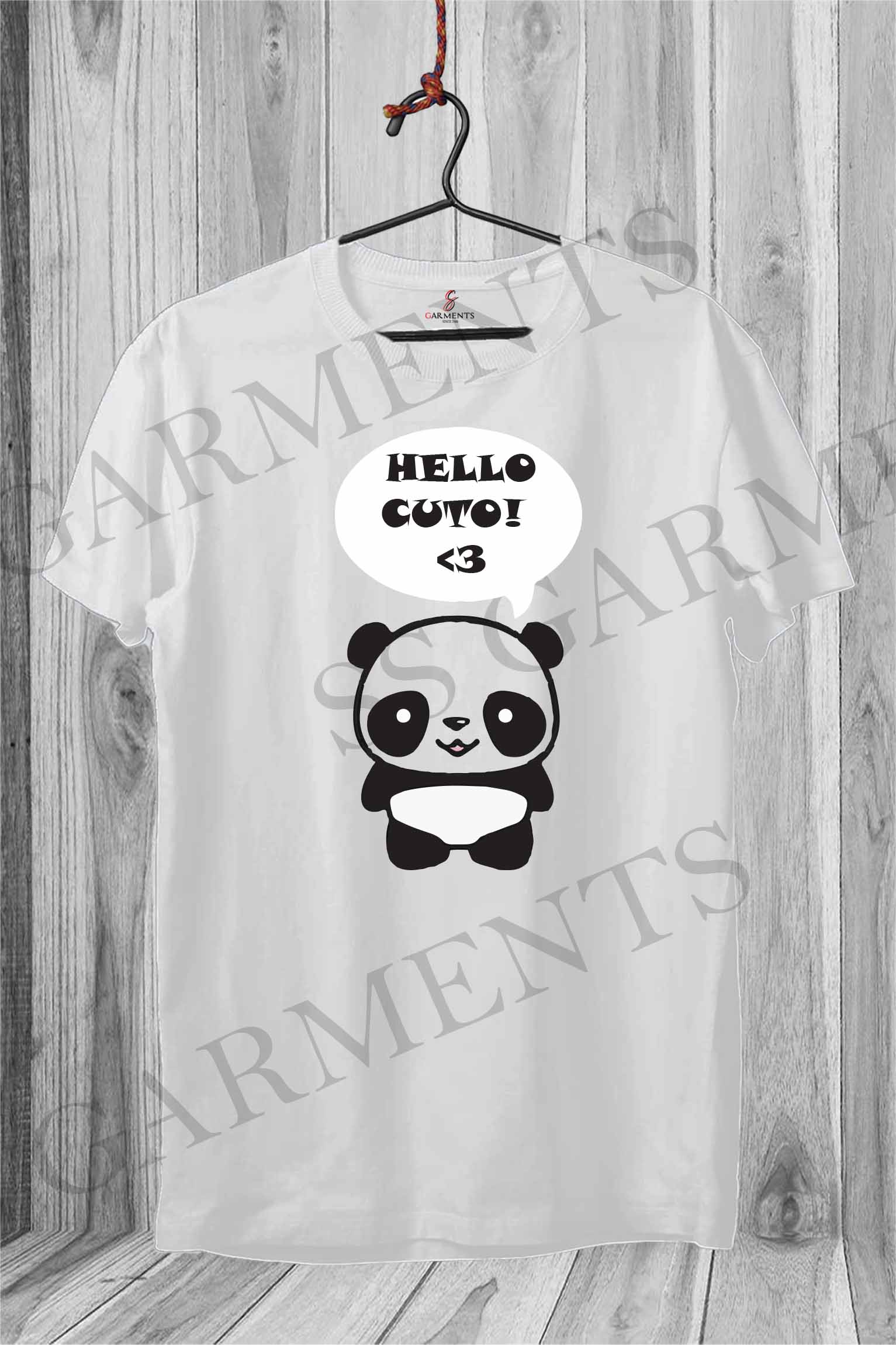 cute lovely panda t shirt for women - Wholesale budget from SS Garments, Pakistan