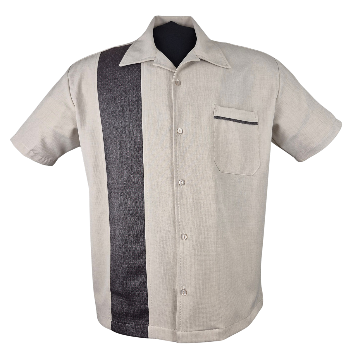 The Henry Shirt in Stone - Wholesale accessories from Steady Clothing, United States