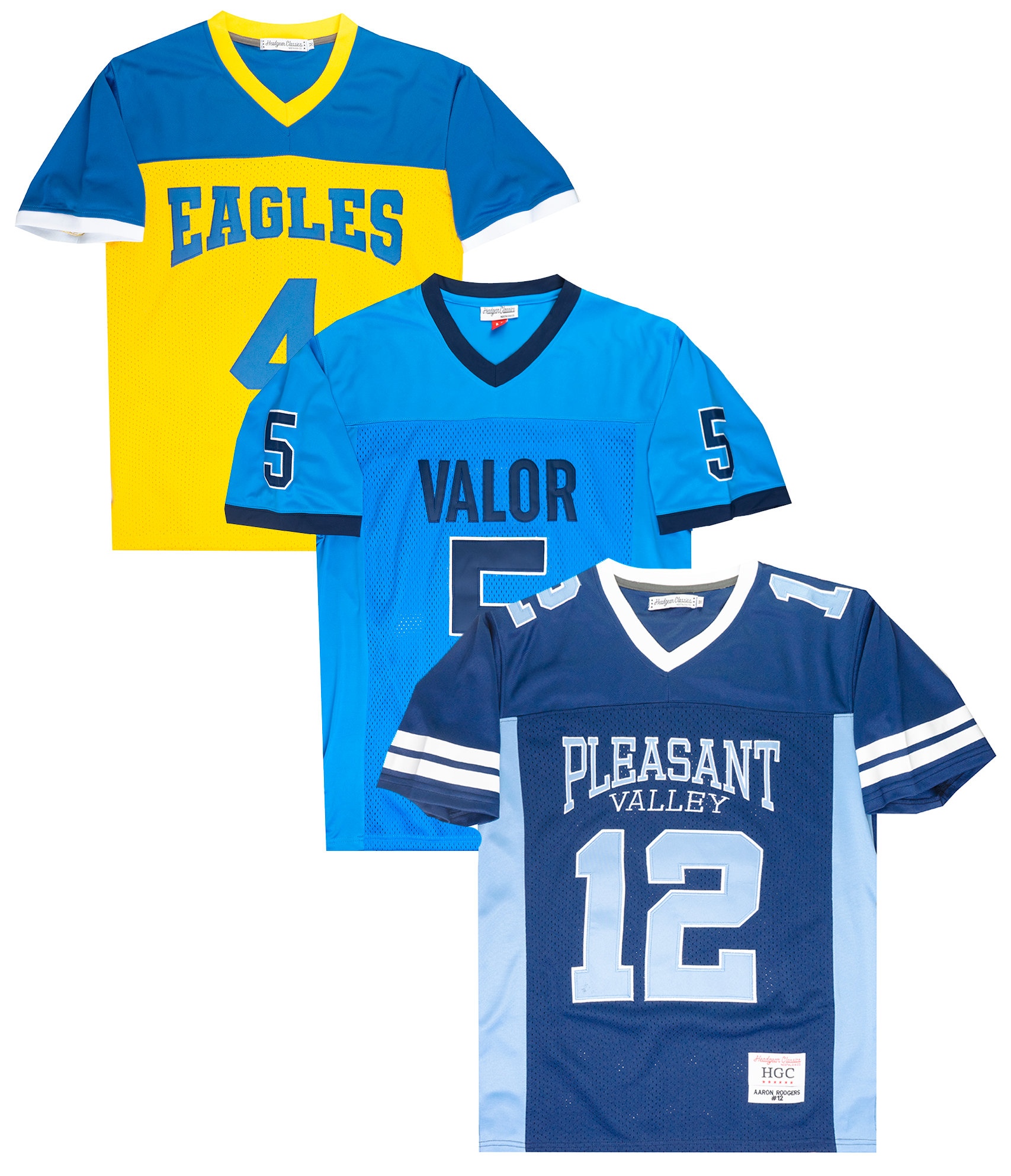 Headgear Assorted Football Jersey Assortment - HGC-FBJ-PLYR - Wholesale casual from Steal Deal Inc., United States