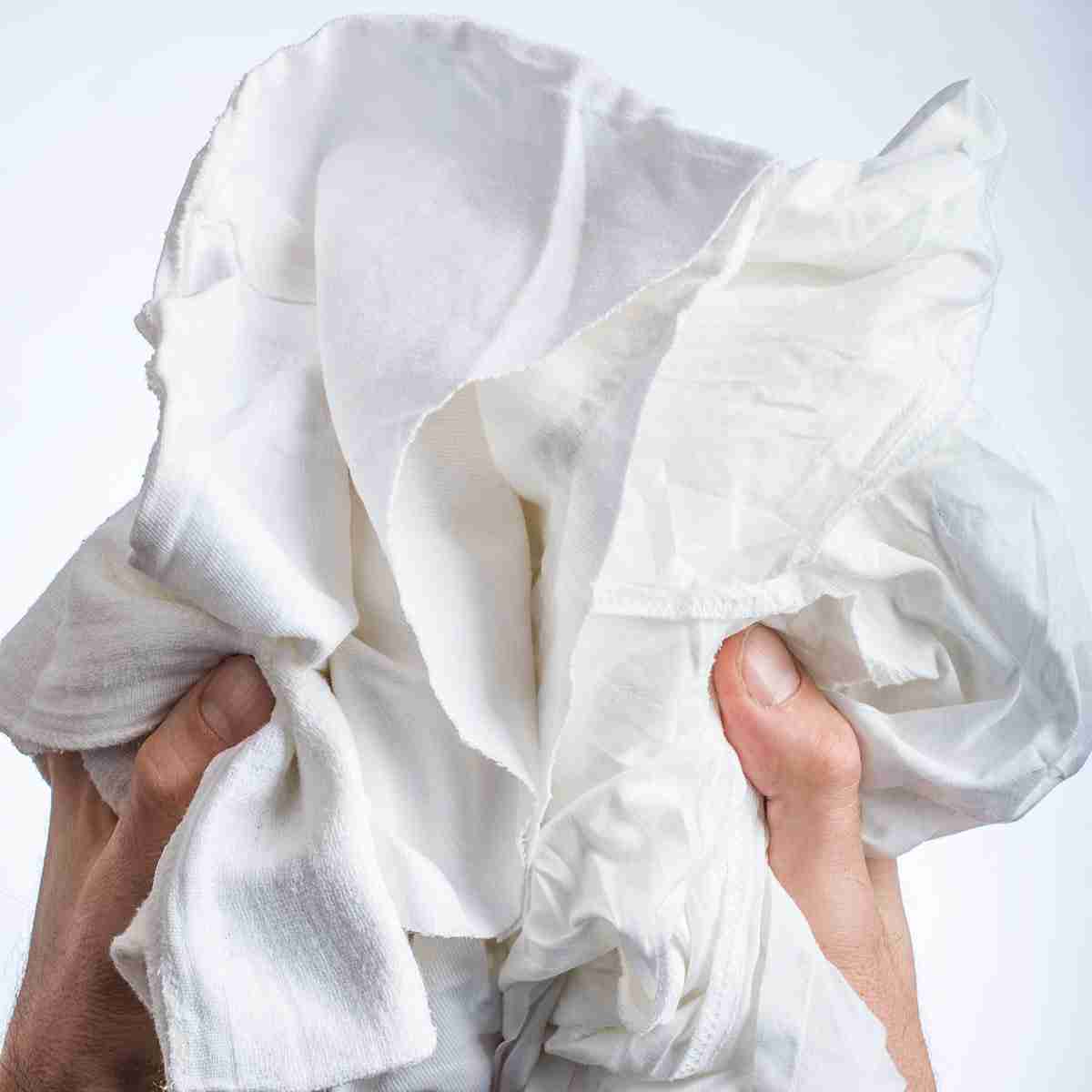 Pezzame Camiceria Bianca cotone - Wholesale cleaning from Stracci Giusto, Italy