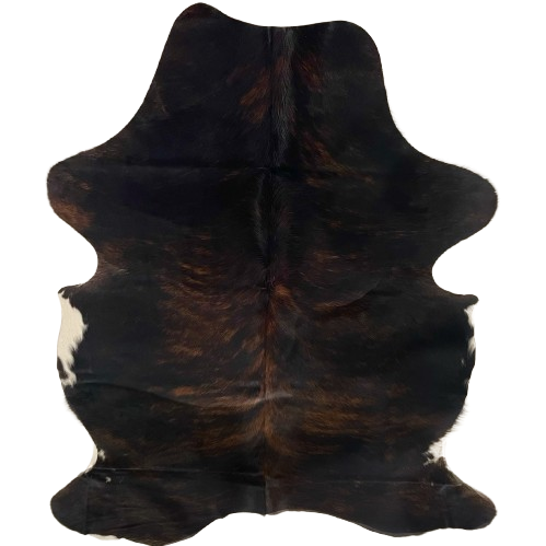 Black and Reddish Brown Colombian Brindle Cowhide - Wholesale casual from Superior Hides, United States
