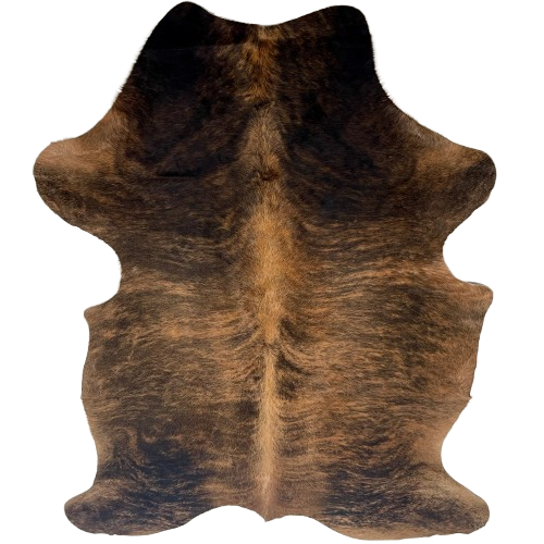 Brown and Black Colombian Brindle Cowhide - Wholesale casual from Superior Hides, United States