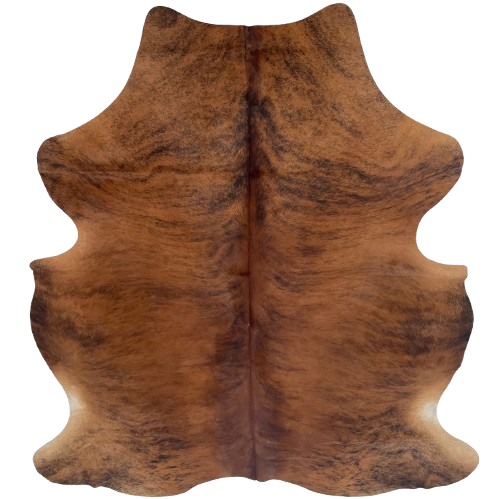 Red Brown and Black Colombian Brindle Cowhide - Wholesale casual from Superior Hides, United States