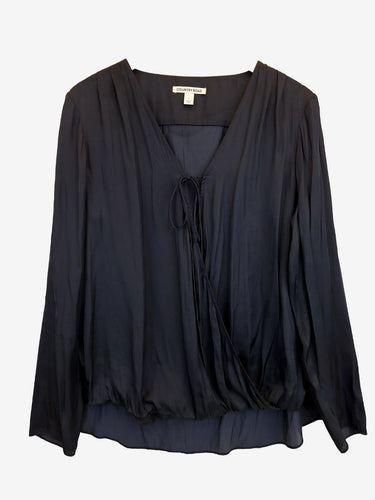 Country Road Simple Elegant Draped Top Size L - Wholesale budget from SwapUp, Australia