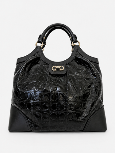 Salvatore Ferragamo Patent Leather Gancini Bag - Wholesale budget from SwapUp, Australia
