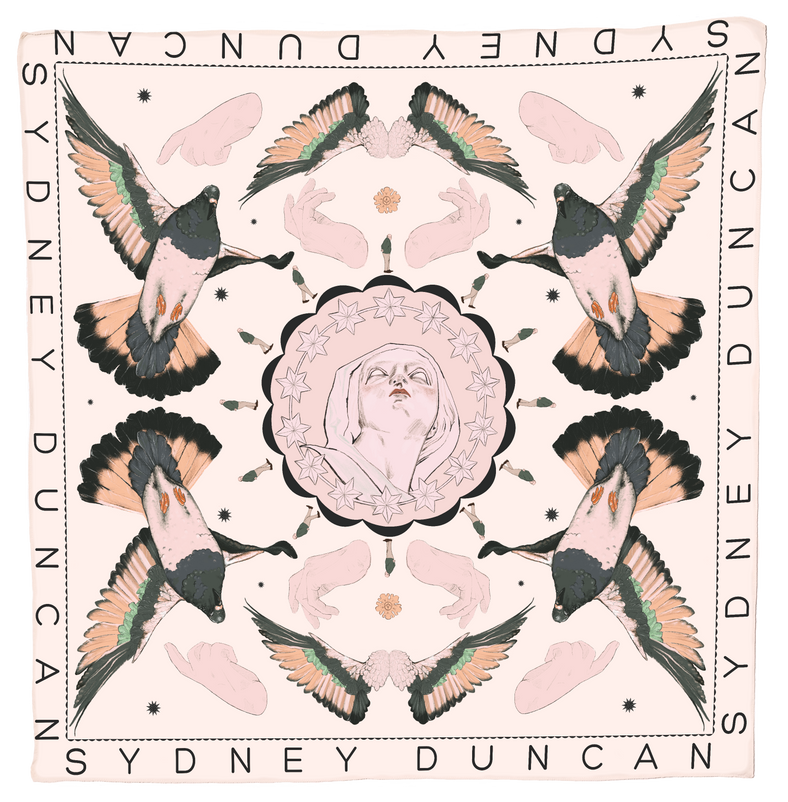 Virgin Mary Print Scarf - Wholesale boho from Sydney Duncan, Italy