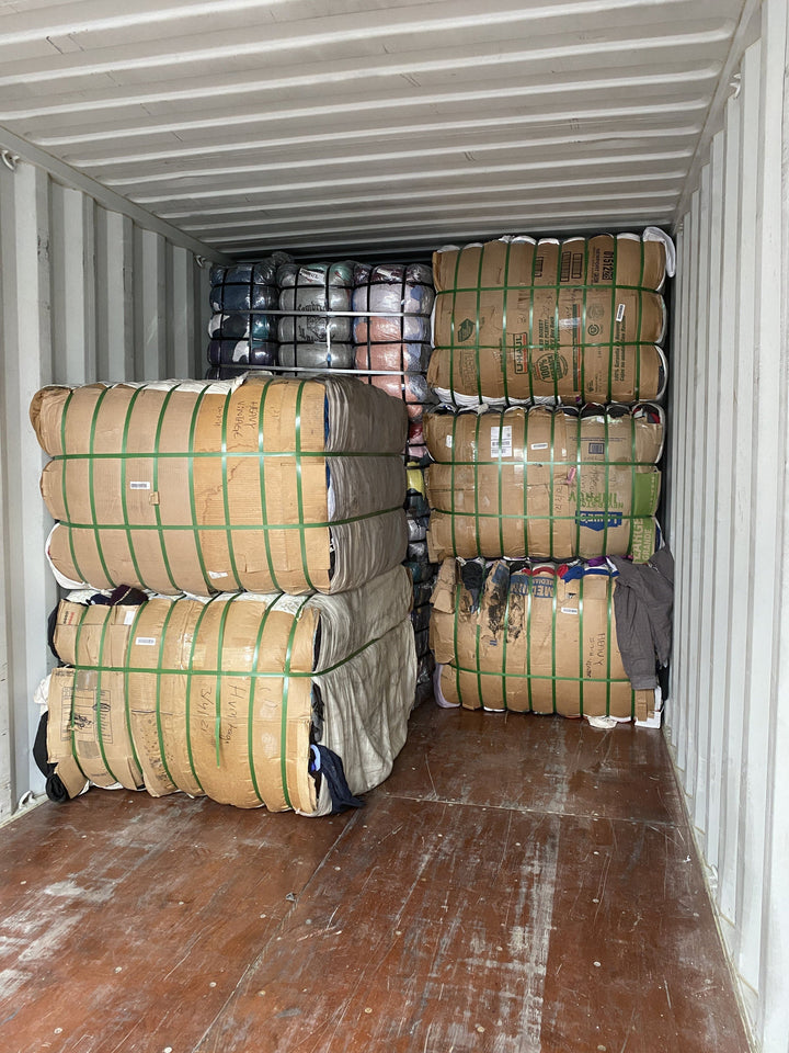 Super Cream Unsorted Untouched USA 450kg Golden Branded Bale - Wholesale 80s from Syed Vintage LTD, United Kingdom