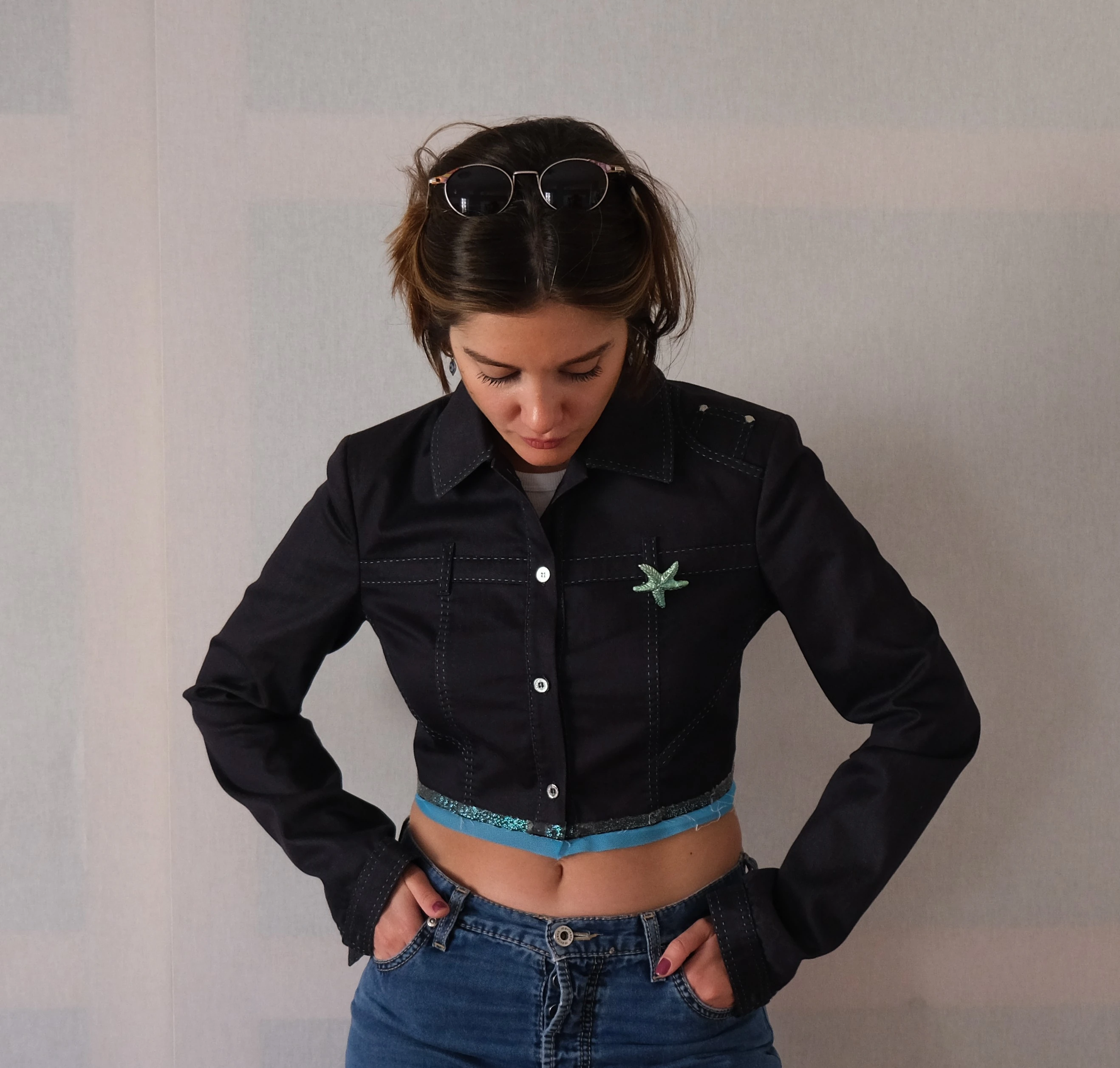 90's Versace Jeans Couture Denim Jacket - Wholesale boho from Tent Project, Turkey