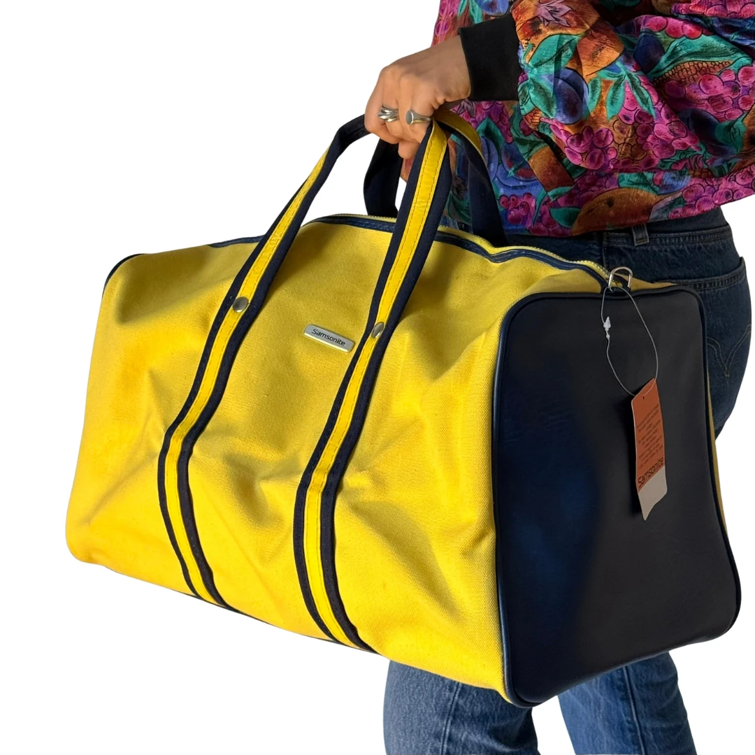 Vintage Samsonite Duffle - Wholesale boho from Tent Project, Turkey