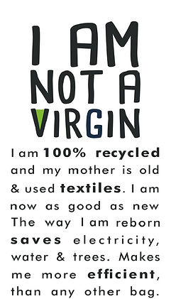I AM NOT A VIRGIN - Wholesale eco-friendly from Texool, India