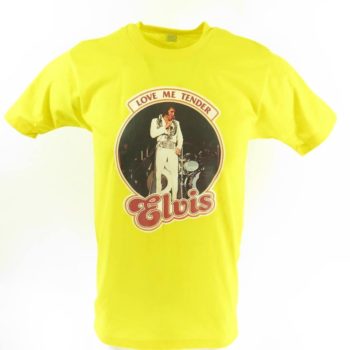 Vintage 70s Elvis Presley T-shirt Tee - Wholesale budget from The Clothing Vault, United States