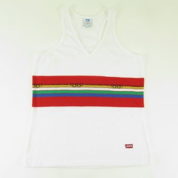 Vintage 80s Levis Olympic Tank Top - Wholesale budget from The Clothing Vault, United States