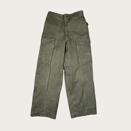 (25"-29") 1950s Dutch Military Field Pants - Wholesale casual from The Clothing Warehouse, United States